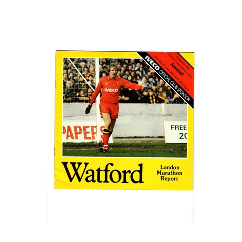 Arsenal Away Football Programmes