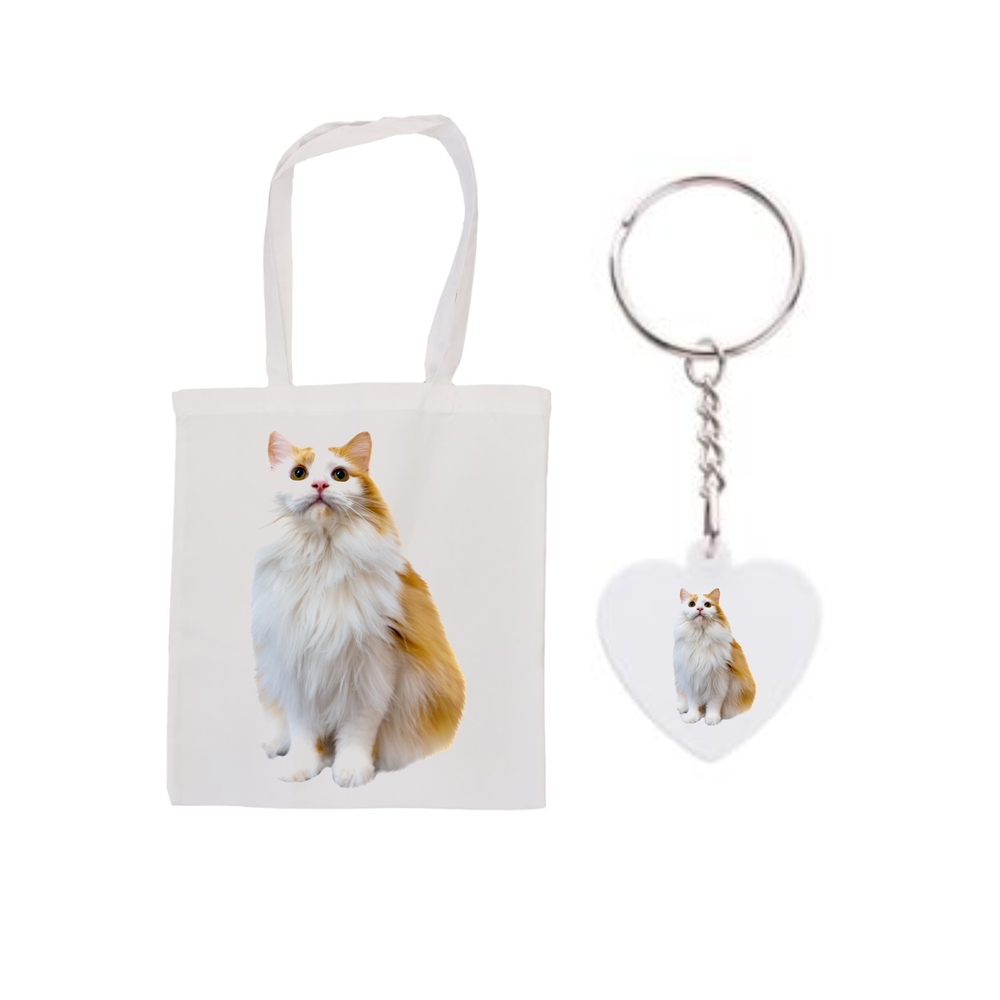 Introductory Offer Bundle - Personalised Shaped Pillow, Tote Bag & Keyring Set