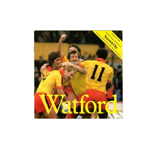 Norwich City Away Football Programmes