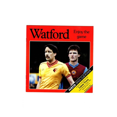 Luton Town Away Football Programmes