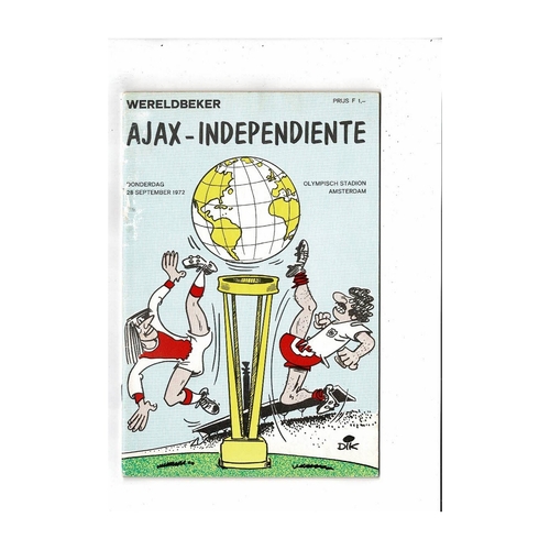 European World Club Championship Football Programmes