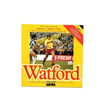 Watford Home Football Programmes