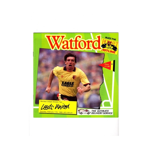 Leeds United Away Football Programmes