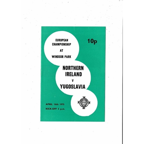 Ireland Home Football Programmes