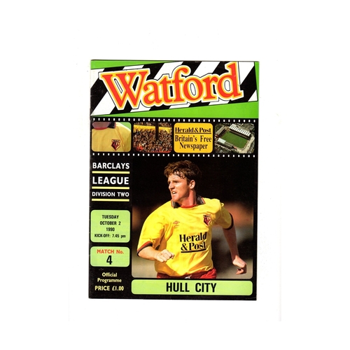 Hull City Away Football Programmes