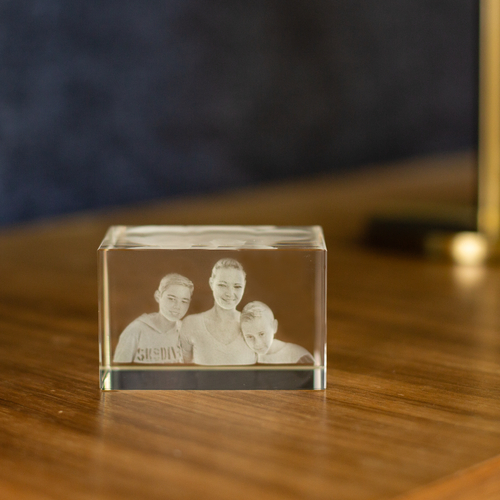 Small rectangular Crystal, Landscape.