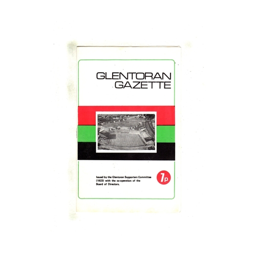Glentoran Football Programmes