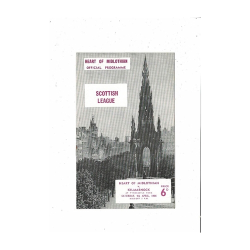 Hearts Football Programmes