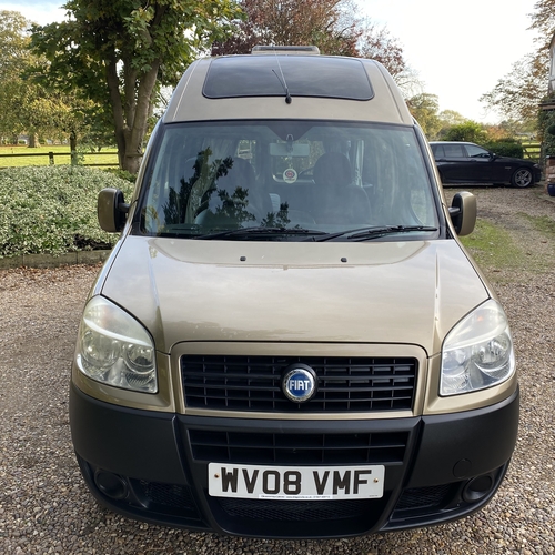 2008 Fiat Doblo 1.4 Petrol Camper Van 2 Berth Micro Rare Colour 72150 miles
