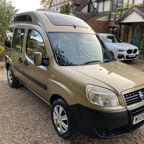 2008 Fiat Doblo 1.4 Petrol Camper Van 2 Berth Micro Rare Colour 72150 miles