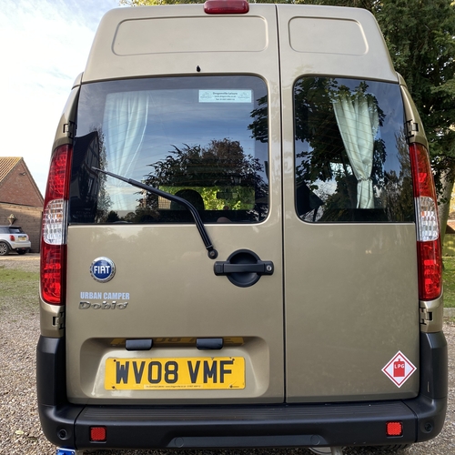 2008 Fiat Doblo 1.4 Petrol Camper Van 2 Berth Micro Rare Colour 72150 miles