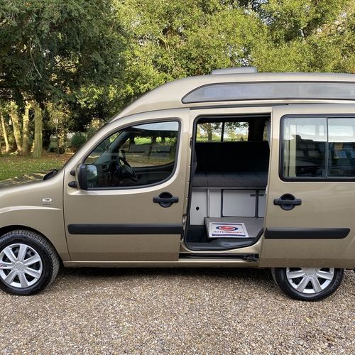 2008 Fiat Doblo 1.4 Petrol Camper Van 2 Berth Micro Rare Colour 72150 miles