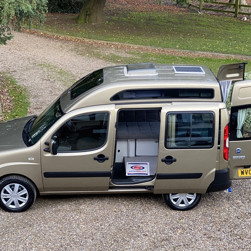 2008 Fiat Doblo 1.4 Petrol Camper Van 2 Berth Micro Rare Colour 72150 miles