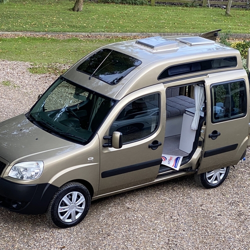 2008 Fiat Doblo 1.4 Petrol Camper Van 2 Berth Micro Rare Colour 72150 miles