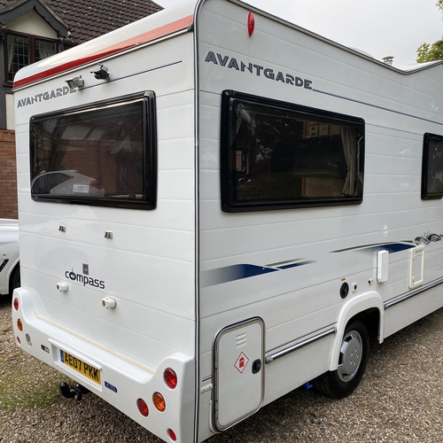 Compass Avantgarde 140 Motorhome 2 Berth Huge Spec 58162 Miles 2007 Peugeot Boxer