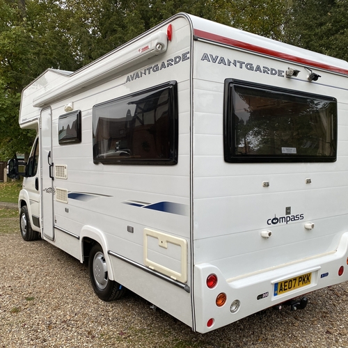 Compass Avantgarde 140 Motorhome 2 Berth Huge Spec 58162 Miles 2007 Peugeot Boxer