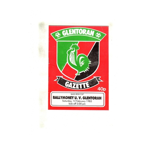 Glentoran Football Programmes