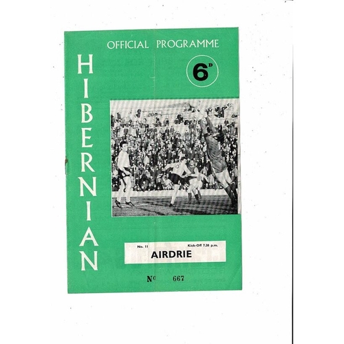 Hibernian Football Programmes