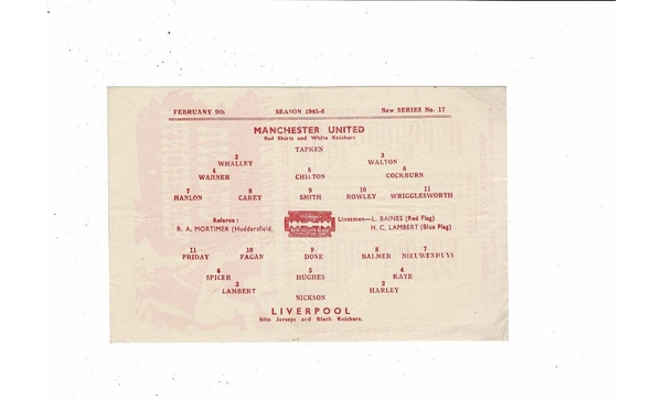 Latest Football Programmes Listed today