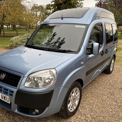 2007 (57)reg  Fiat Doblo 1.9 M-Jet Camper Van 2 Berth PRO Conversion 73508 Miles