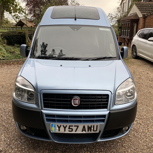 2007 (57)reg  Fiat Doblo 1.9 M-Jet Camper Van 2 Berth PRO Conversion 73508 Miles