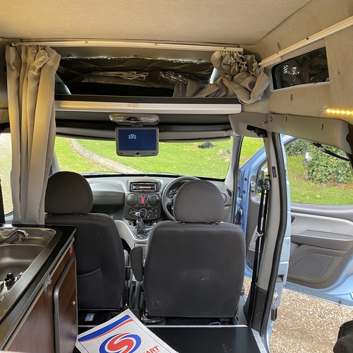 2007 (57)reg  Fiat Doblo 1.9 M-Jet Camper Van 2 Berth PRO Conversion 73508 Miles