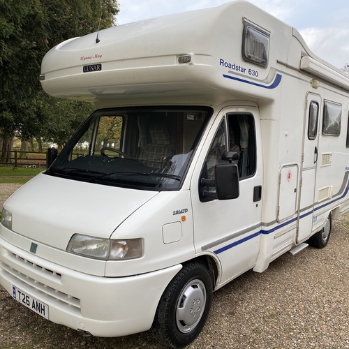 Lunar Roadstar 630 Motorhome 4 Berth 57408 Miles 1999 Fiat Ducato 2.8TD