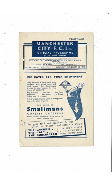 More Football Programmes listed today