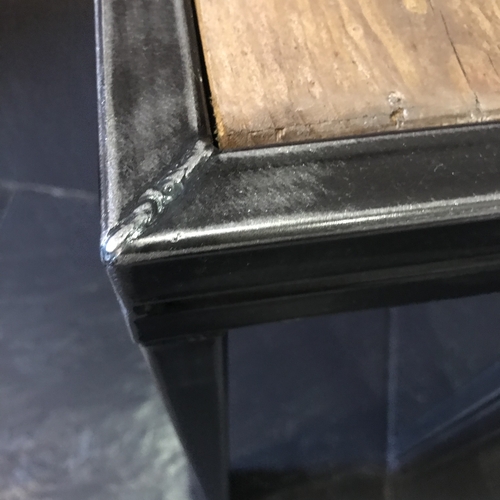 Small bespoke industrial table