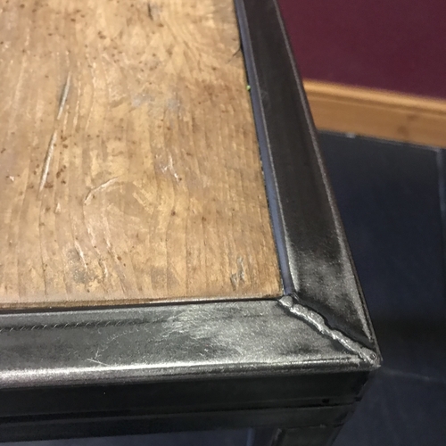 Small bespoke industrial table