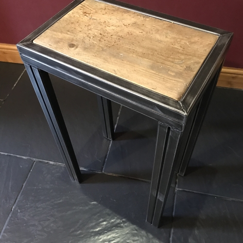 Small bespoke industrial table