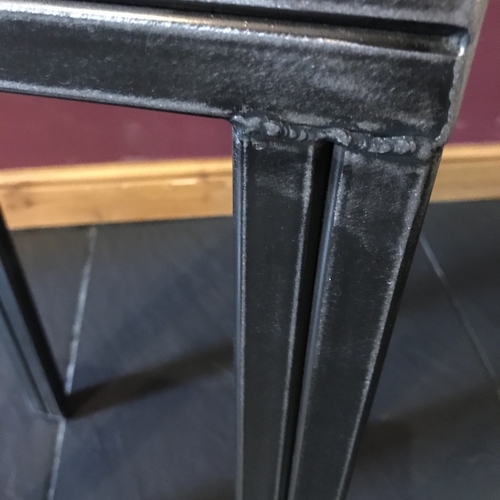 Small bespoke industrial table