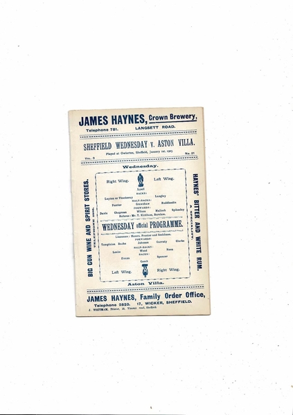 More Football Programmes listed today
