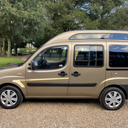 Danbury Camper Van 2 Berth 2007 Fiat Doblo Dynamic 1248cc Diesel 40517 miles