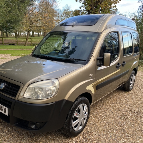 Danbury Camper Van 2 Berth 2007 Fiat Doblo Dynamic 1248cc Diesel 40517 miles