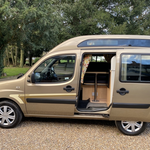 Danbury Camper Van 2 Berth 2007 Fiat Doblo Dynamic 1248cc Diesel 40517 miles