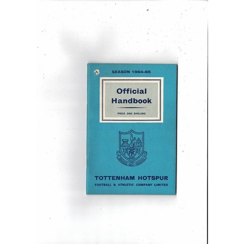 Tottenham Hotspur Football Handbook 1964/65