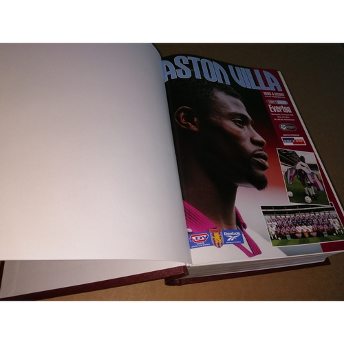 1999/00 Aston Villa Bound Volume Football Programmes