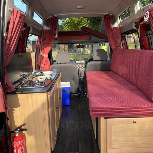 2006 (56)reg Fiat Doblo 1.9 M-Jet Camper Van 2 Berth PRO Conversion 77863 miles