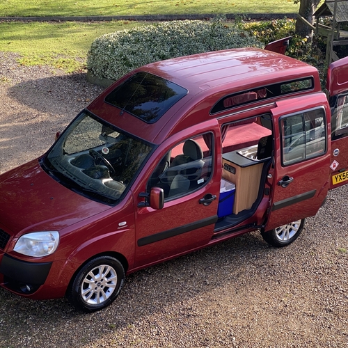 2006 (56)reg Fiat Doblo 1.9 M-Jet Camper Van 2 Berth PRO Conversion 77863 miles