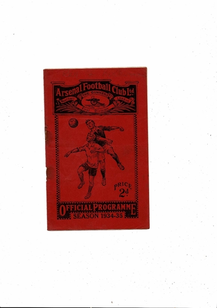 Latest Football Programmes Listed today