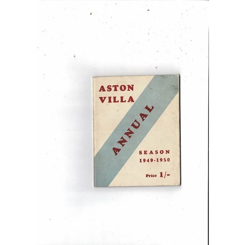 Aston Villa Official Football Handbook 1949/50