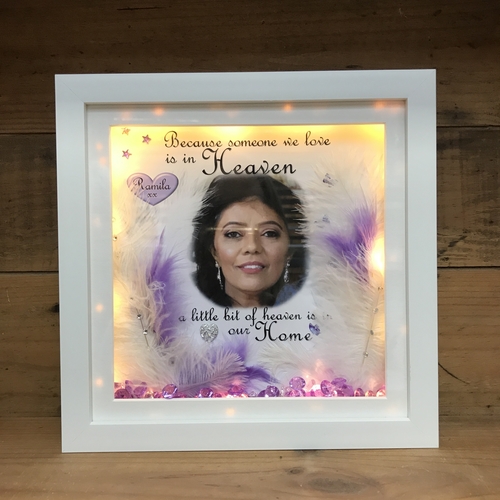 Because someone we love is in heaven Photo frame