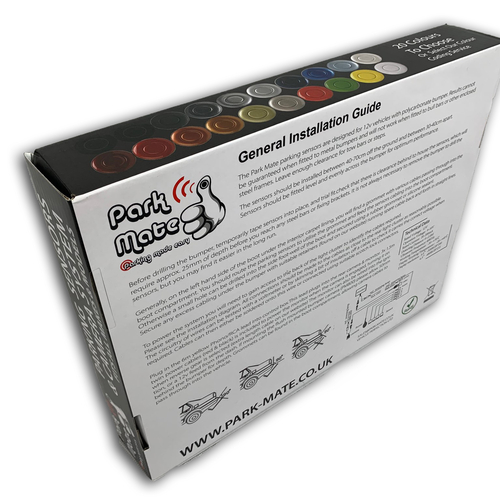 4.3 TFT LCD Rear View Mirror Monitor & Camera Reversing Parking Sensors Park Mate PM110