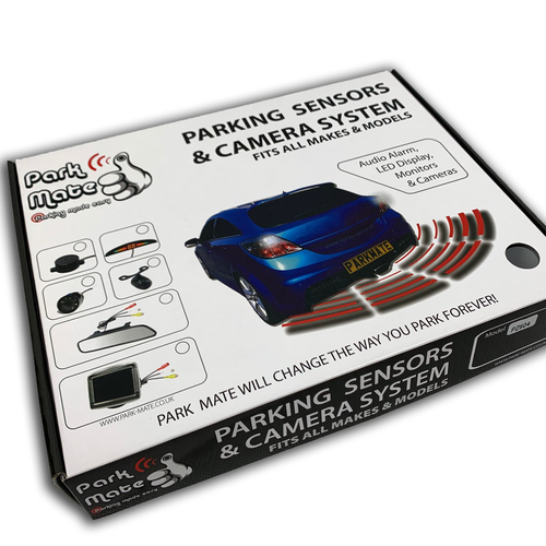 4.3 TFT LCD Rear View Mirror Monitor & Camera Reversing Parking Sensors Park Mate PM110