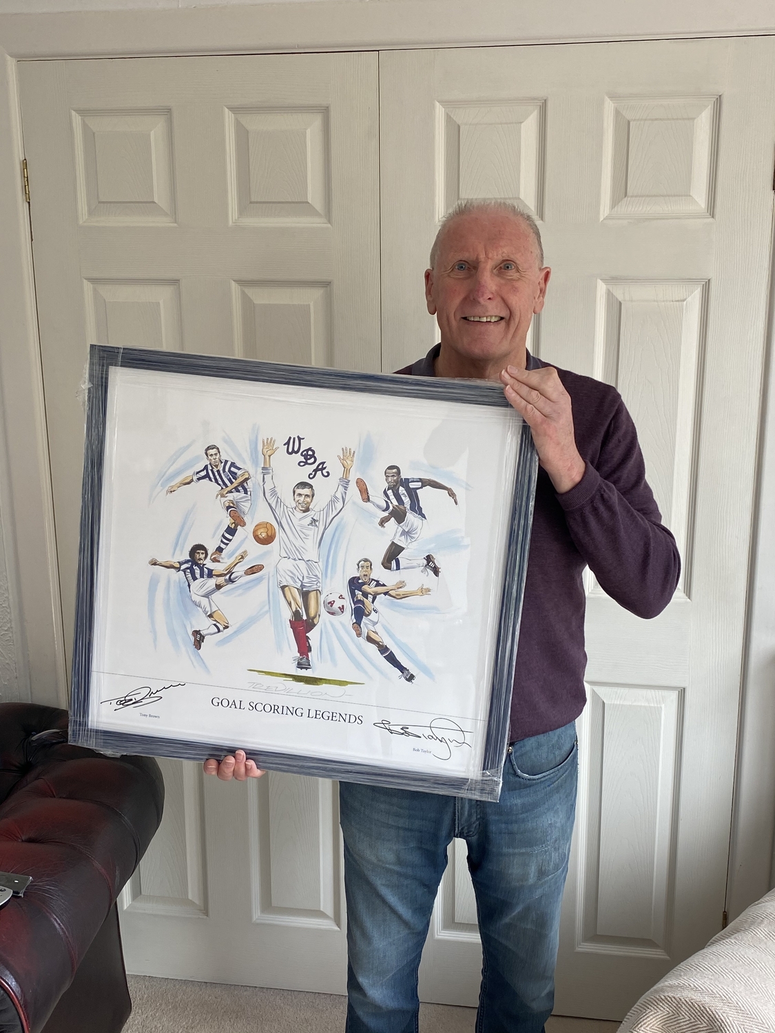 Tony Bomber Brown Goal Scoring Legend