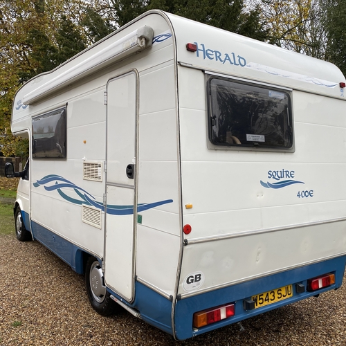 2000(W) Ford Transit Herald Squire 400 E Motorhome 4 Berth 150 2.5TD LWB 62295 Miles