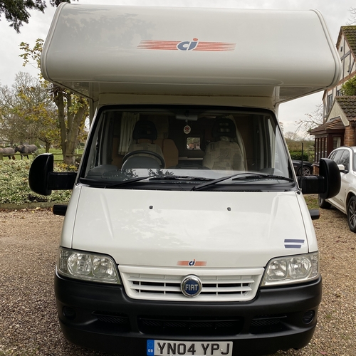 2004 CI Carioca 656 Motorhome 6 Berth Large Garage Fiat Ducato 2.0JTD 22248 miles