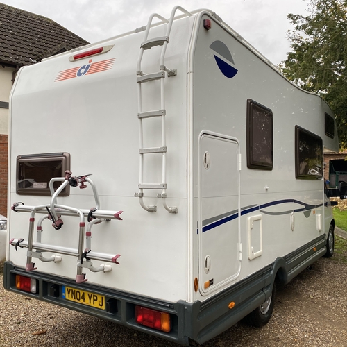 2004 CI Carioca 656 Motorhome 6 Berth Large Garage Fiat Ducato 2.0JTD 22248 miles