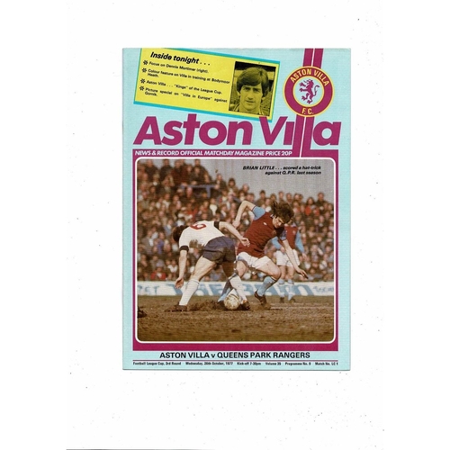 Queens Park Rangers Away Football Programmes